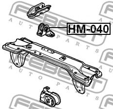 Подушка двигателя FEBEST HM-040 - Фото 1