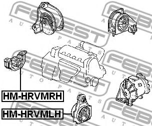 Подушка двигателя FEBEST HM-HRVMRH - Фото 1