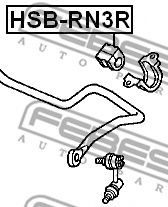 Опора, стабілізатор FEBEST HSB-RN3R - Фото 1