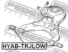 Сайлентблок важеля FEBEST HYAB-TRJLOW - Фото 1