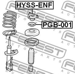 Опора амортизатора FEBEST HYSS-ENF - Фото 1