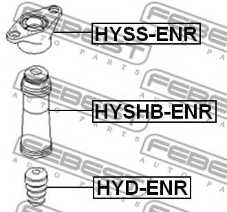 Опора амортизатора FEBEST HYSS-ENR - Фото 1
