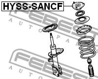 Опора амортизатора FEBEST HYSS-SANCF - Фото 1