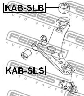 Сайлентблок рычага FEBEST KAB-SLS - Фото 1