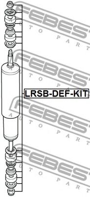 Дистанционная труба, амортизатор FEBEST LRSB-DEF-KIT - Фото 1