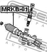 Пыльник рулевой рейки FEBEST MRKB-01 - Фото 1