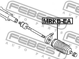 Пыльник рулевой рейки FEBEST MRKB-EA - Фото 1