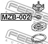 Подшипник качения, опора стойки амортизатора FEBEST MZB-002 - Фото 1