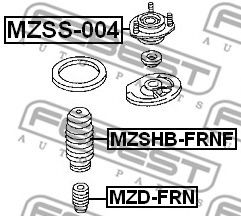Опора амортизатора FEBEST MZSS-004 - Фото 1