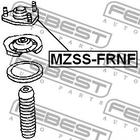 Опора амортизатора FEBEST MZSS-FRNF - Фото 1