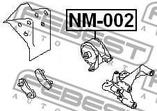 Подушка двигателя FEBEST NM-002 - Фото 1