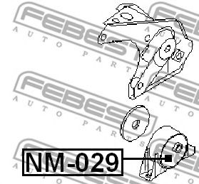 Подушка двигателя FEBEST NM-029 - Фото 1