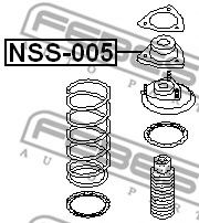 Опора амортизатора FEBEST NSS-005 - Фото 1