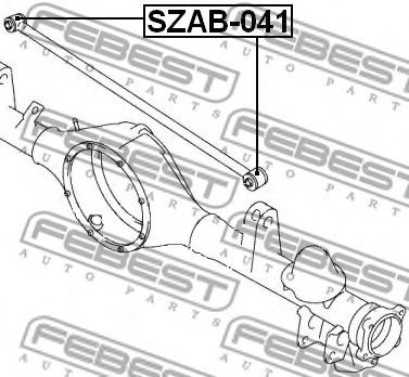 Сайлентблок рычага FEBEST SZAB-041 - Фото 1