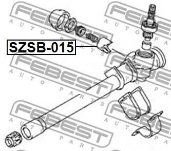 Ремкомплект рулевого механизма FEBEST SZSB-015 - Фото 1
