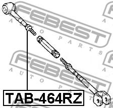 Сайлентблок рычага FEBEST TAB-464RZ - Фото 1