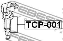 Вилка, катушка зажигания FEBEST TCP-001 - Фото 1