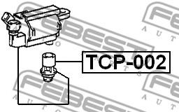 Вилка, катушка зажигания FEBEST TCP-002 - Фото 1
