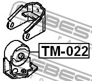 Подушка двигателя FEBEST TM-008 - Фото 1