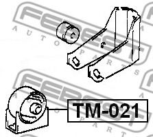 Подушка двигателя FEBEST TM-021 - Фото 1