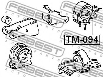 Подушка двигателя FEBEST TM-094 - Фото 1