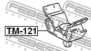 Подушка двигателя FEBEST TM-121 - Фото 1