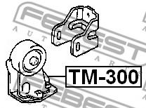 Подушка двигателя FEBEST TM-300 - Фото 1