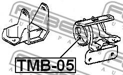 Подушка двигателя FEBEST TMB-05 - Фото 1
