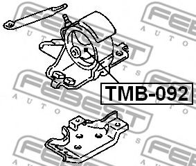 Подушка двигателя FEBEST TMB-092 - Фото 1