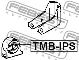 Подушка двигателя FEBEST TMB-IPS - Фото 1