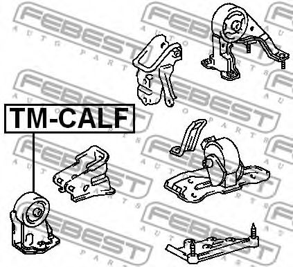 Подушка двигателя FEBEST TM-CALF - Фото 1