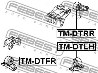 Подушка двигателя FEBEST TM-DTFR - Фото 1