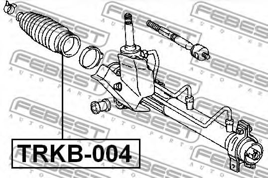 Пыльник рулевой рейки FEBEST TRKB-004 - Фото 1