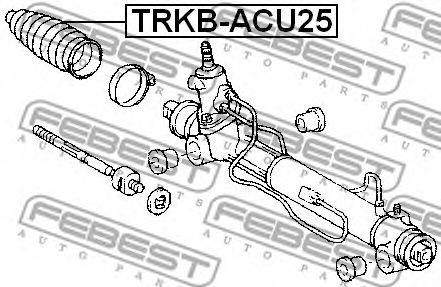 Пыльник рулевой рейки FEBEST TRKB-ACU25 - Фото 1