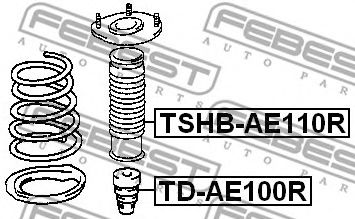 Пыльник амортизатора FEBEST TSHB-AE110R - Фото 1