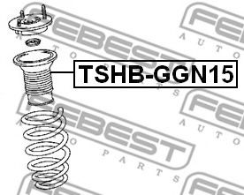 Пыльник амортизатора FEBEST TSHB-GGN15 - Фото 1