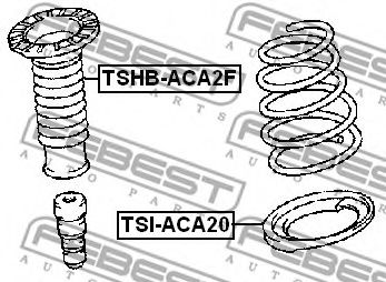 Тарелка пружины FEBEST TSI-ACA20 - Фото 1