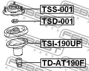 Опора амортизатора FEBEST TSS-001 - Фото 1