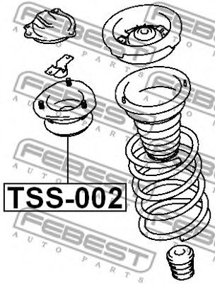 Опора амортизатора FEBEST TSS-002 - Фото 1
