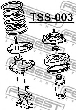 Опора амортизатора FEBEST TSS-003 - Фото 1