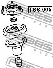 Опора амортизатора FEBEST TSS-005 - Фото 1