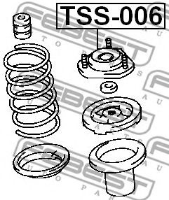 Опора амортизатора FEBEST TSS-006 - Фото 1