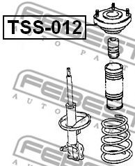 Опора амортизатора FEBEST TSS-012 - Фото 1