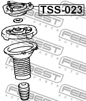 Опора амортизатора FEBEST TSS-023 - Фото 1
