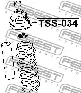 Опора амортизатора FEBEST TSS-034 - Фото 1