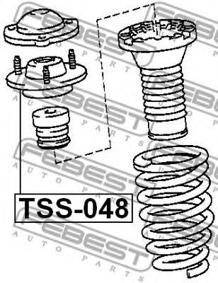Опора амортизатора FEBEST TSS-048 - Фото 1