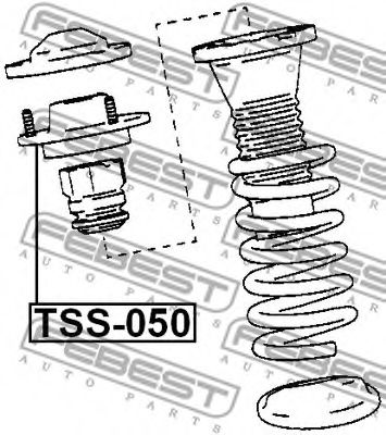 Опора амортизатора FEBEST TSS-050 - Фото 1