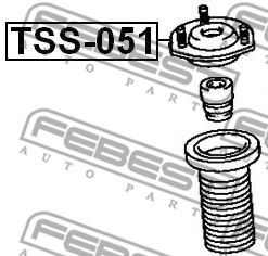 Опора амортизатора FEBEST TSS-051 - Фото 1