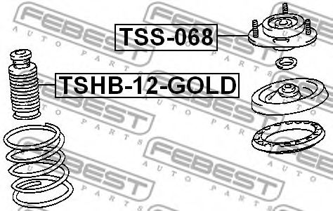 Опора амортизатора FEBEST TSS-068 - Фото 1