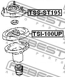 Опора амортизатора FEBEST TSS-ST195 - Фото 1